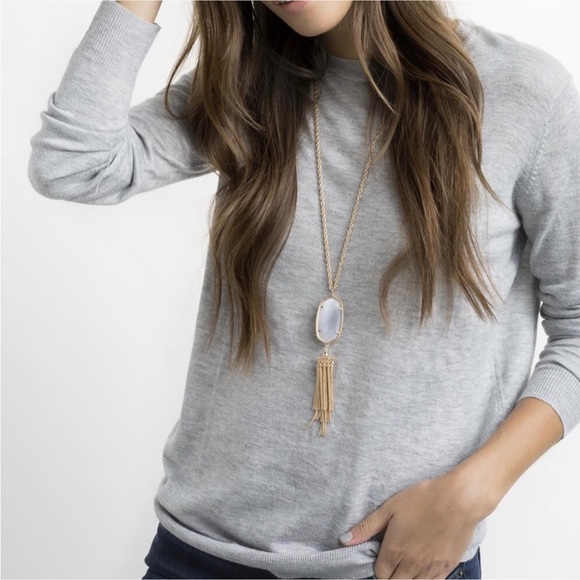 Kendra Scott Purple Rayne Neckless - Picture 3 of 11